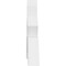 Ekena Millwork Vanguard Architectural Grade PVC Gable Bracket, 60"W x 25"H x 4"D x 6"F, 10/12 Pitch GBP060X25X0406VAN00 - alternate 3